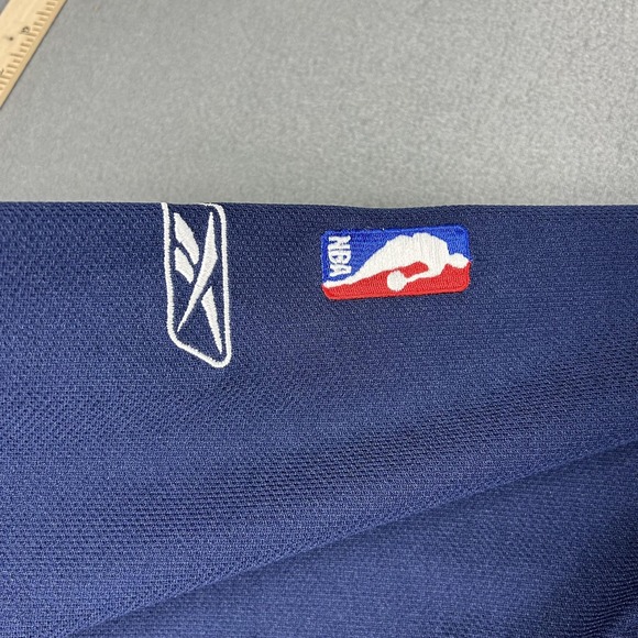 Utah Jazz Shirt Mens‎ Large Navy Blue NBA Basketball Reebok Long Sleeve Pullover - Picture 4 of 9